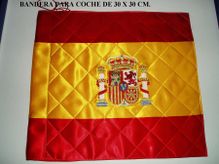 Bandera de España para coche