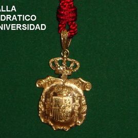 Condecoraciones Celada medalla catedrático de universidad 